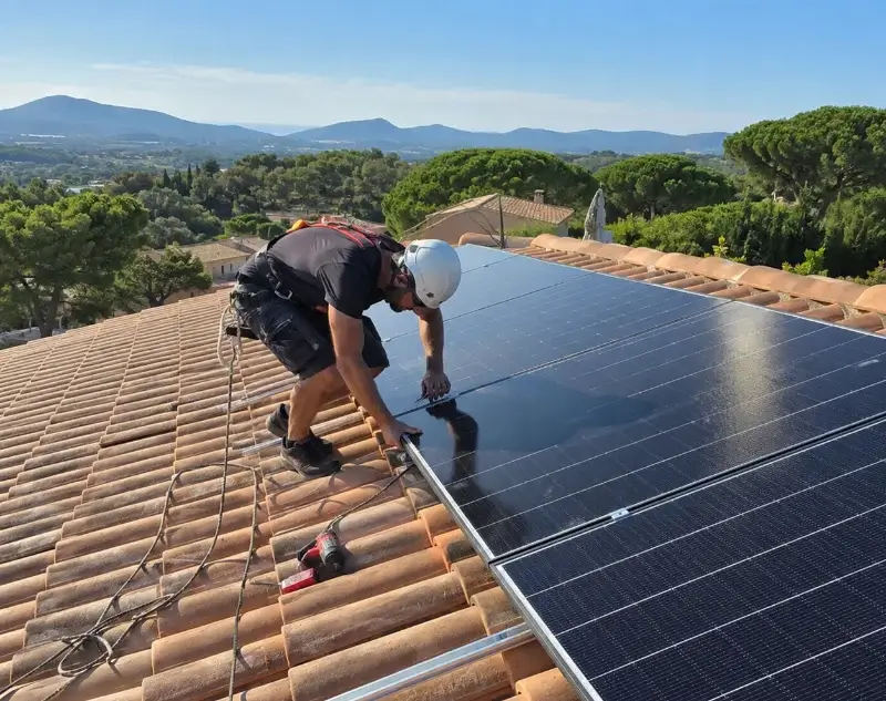Installateur panneaux solaires Puyvert — pose photovoltaïque sur toiture